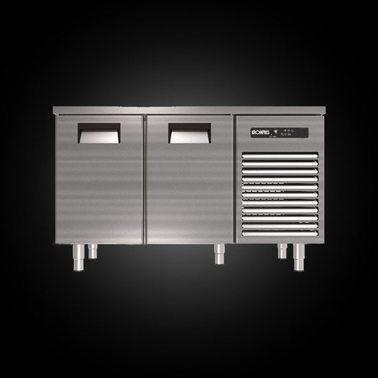 Counter Type 2-Door Monoblock Refrigerator